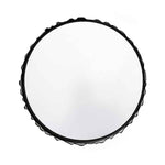 Georgia Black Round Wall Mirror 46cm