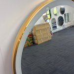 Marley Oval LED Bathroom Frosted Edge Mirror