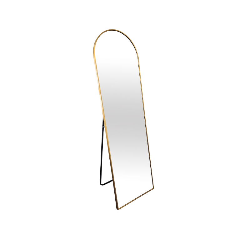 Arch Metal Free Standing Mirror 50cm x 170cm Mirror Space Australia