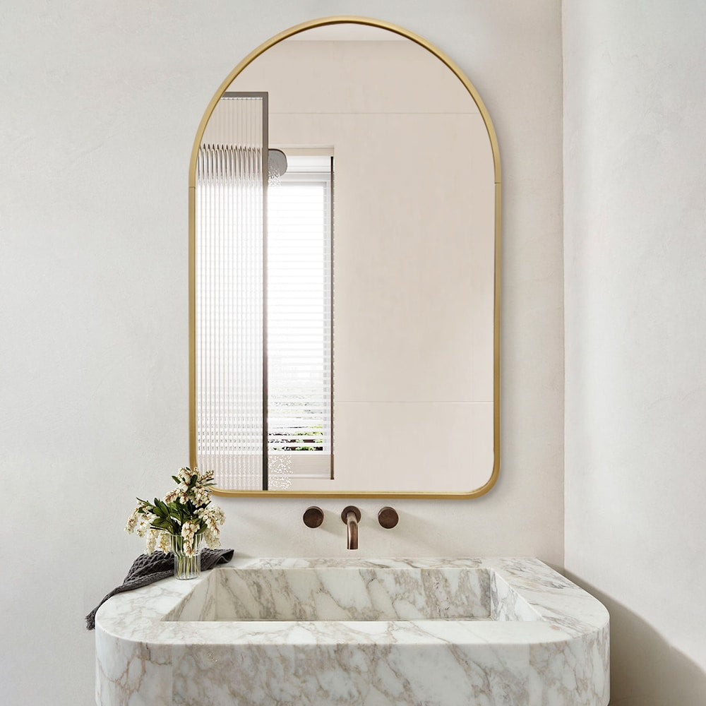 Amelia Arched Wall Mirror 80cm x 100cm