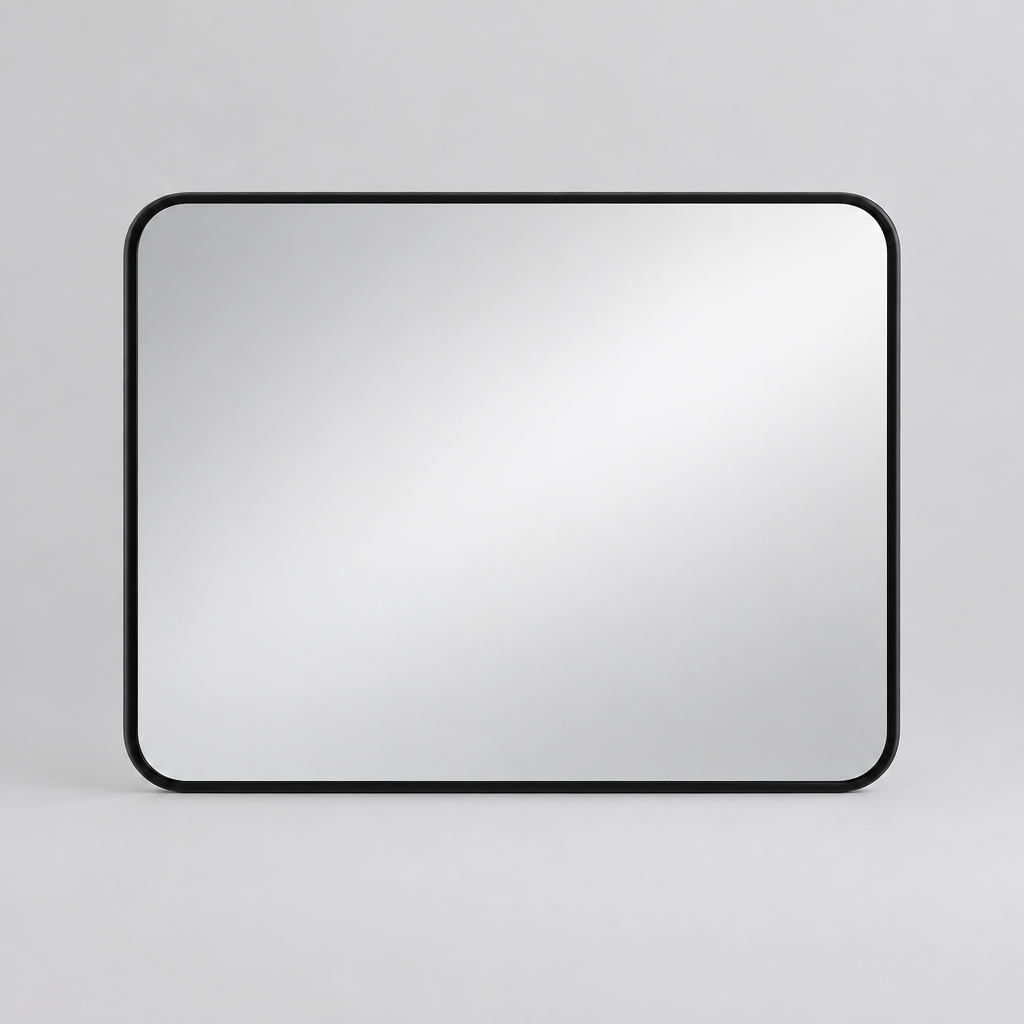 Lily Soft Rectangle Wall Mirror 100cm x 80cm
