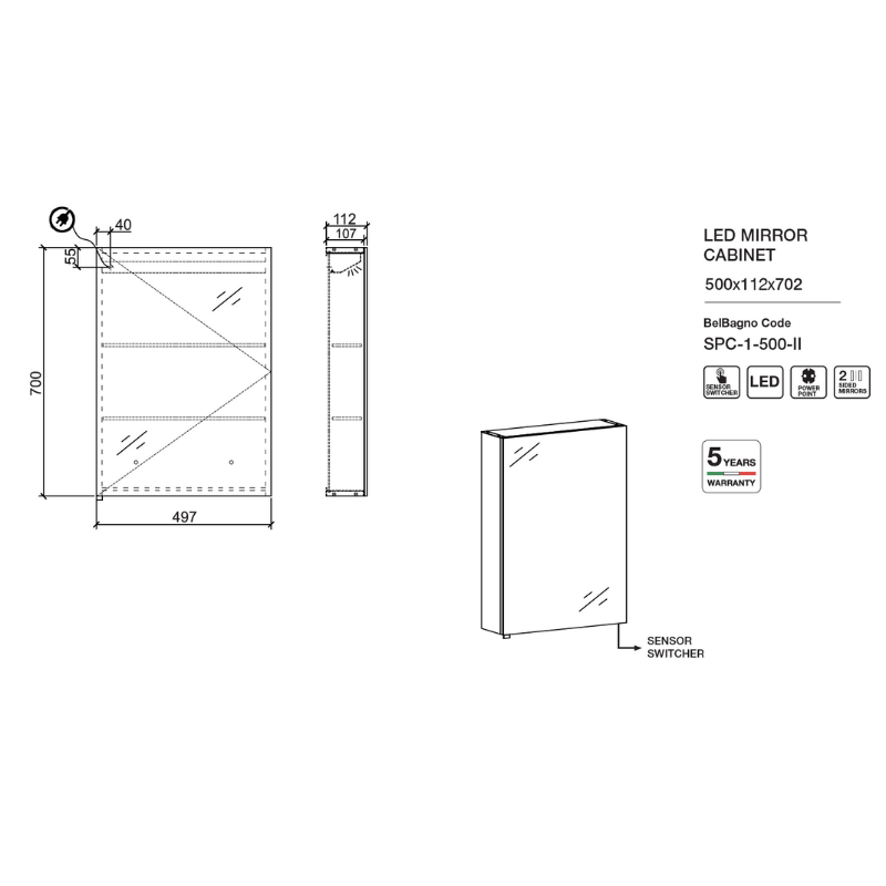 Belbagno SPC-1-500-II