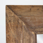 Bisque Traders OF1011N Famu Wood Mirror