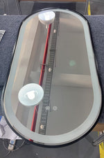 Marley Oval LED Bathroom Frosted Edge Mirror