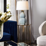 Cafe Light & Living Cafe Lighting and Living Cocktail Mirrored Side Table Antique Gold 32190