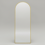 Rosie Rose Gold Arched Full Length Mirror Freestanding 40cm x 150cm