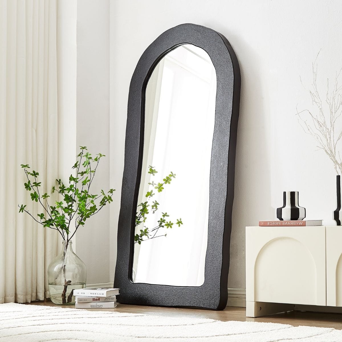E-Living Furniture V80-ARH-MR80-BLK
