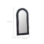 E-Living Furniture V80-ARH-MR80-BLK