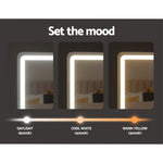 Embellir LED  Makeup Mirror Black |  MM-E-FRAME-5060LED-BK