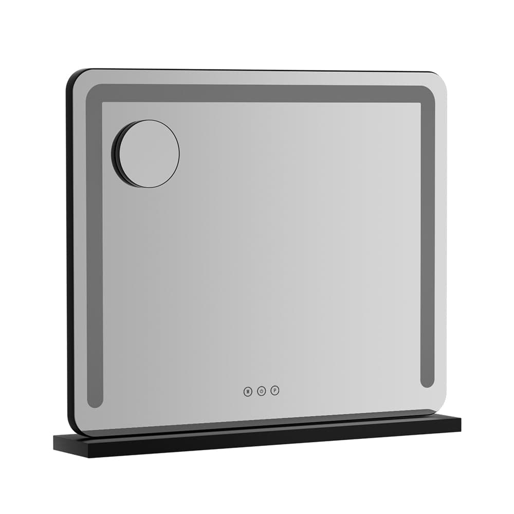 Embellir LED  Makeup Mirror Black |  MM-E-FRAME-5060LED-BK