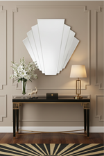 Scarlett Fan Wall Mirror Art Deco