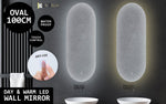 La Bella Oval LED Wall Mirror | V274-FT-BM-LEDOV-45100