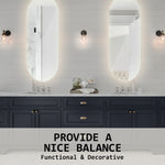 La Bella Oval LED Wall Mirror | V274-FT-BM-LEDOV-45100