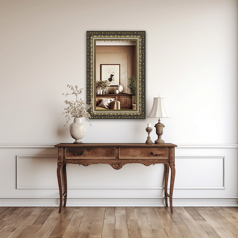 Mirror Space 60cm x 90cm / Antique Gold 545G-6090-P
