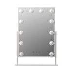 Embellir Hollywood Makeup Mirror White | MM-E-STAND-3040-FRAME-WH