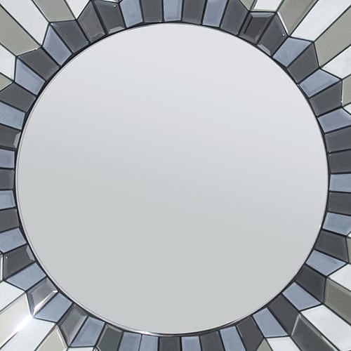 Artloge Cyra Wall Mirror Smokey Silver & Grey
