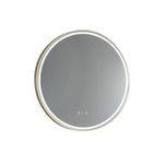 Remer 60cm x 60cm / Brushed Brass / Demister & Bluetooth Speakers S60DB-BB