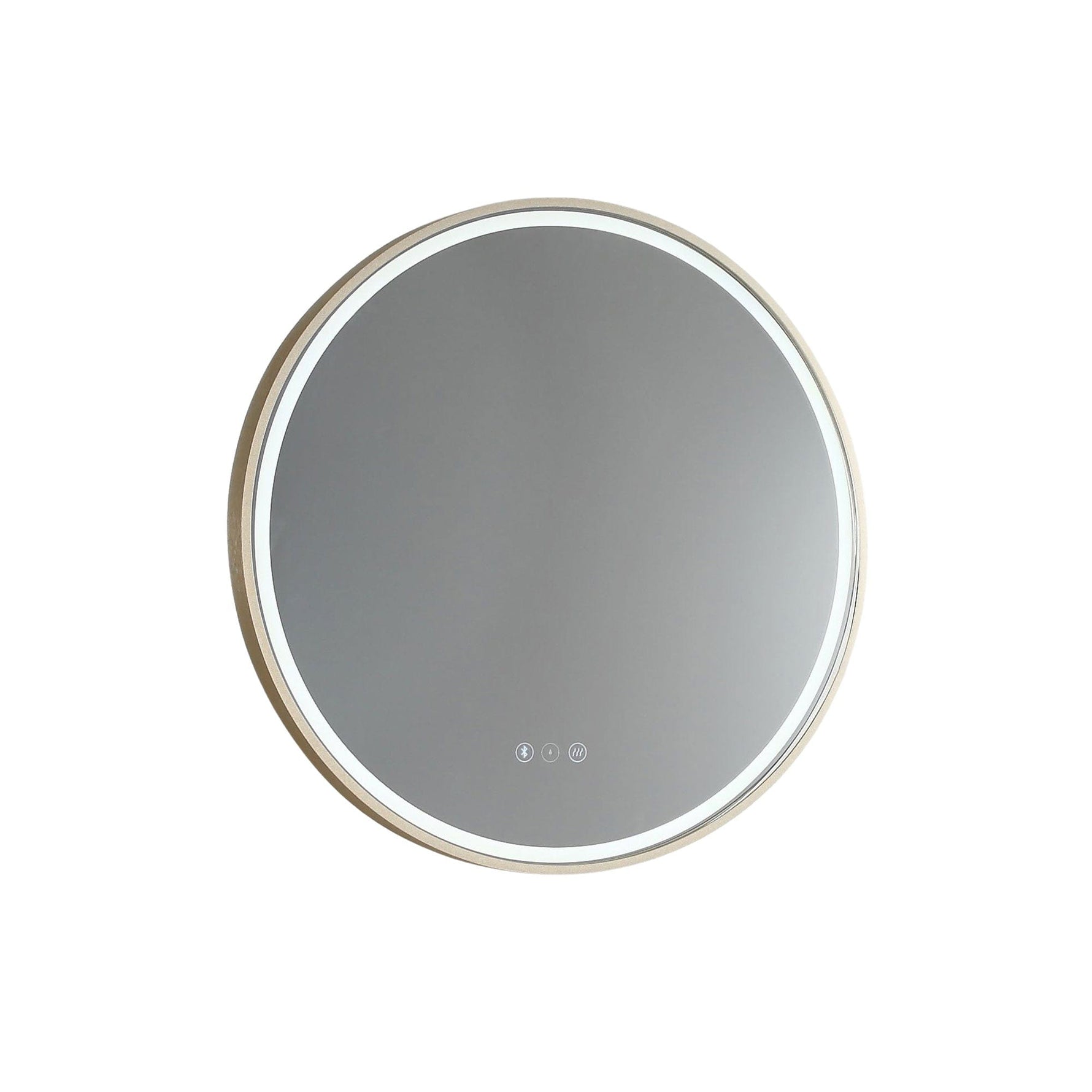 Remer 60cm x 60cm / Brushed Brass / Demister & Bluetooth Speakers S60DB-BB