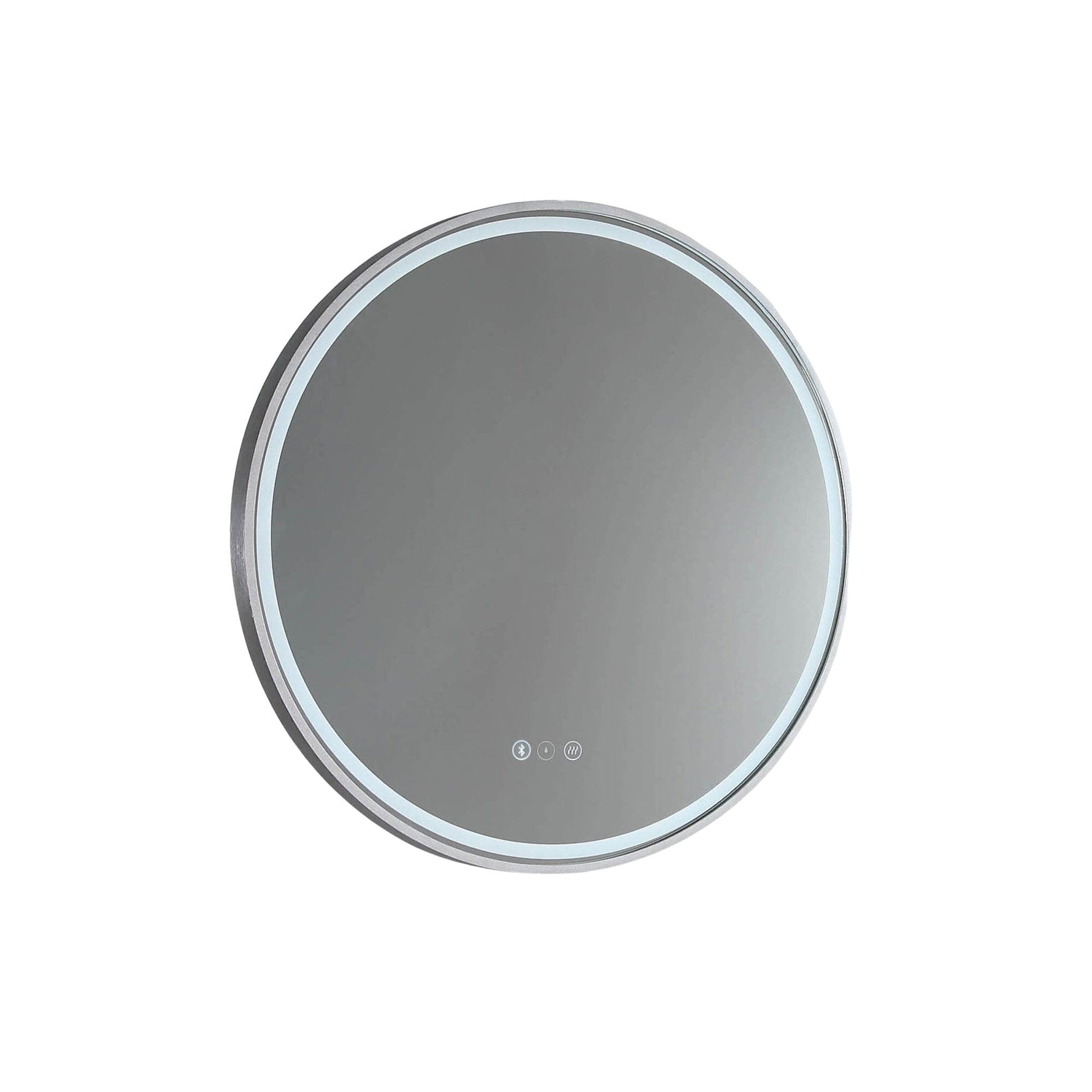 Remer 60cm x 60cm / Brushed Nickel / Demister & Bluetooth Speakers S60DB-BN