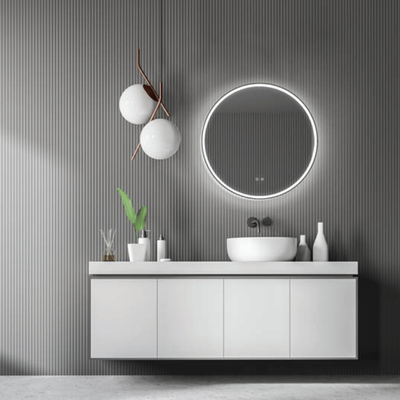 Remer 80cm x 80cm / Frameless / Demister S80D
