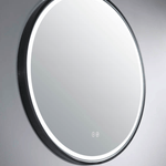 Remer 60cm x 60cm / Matte Black / Demister S60D-MB