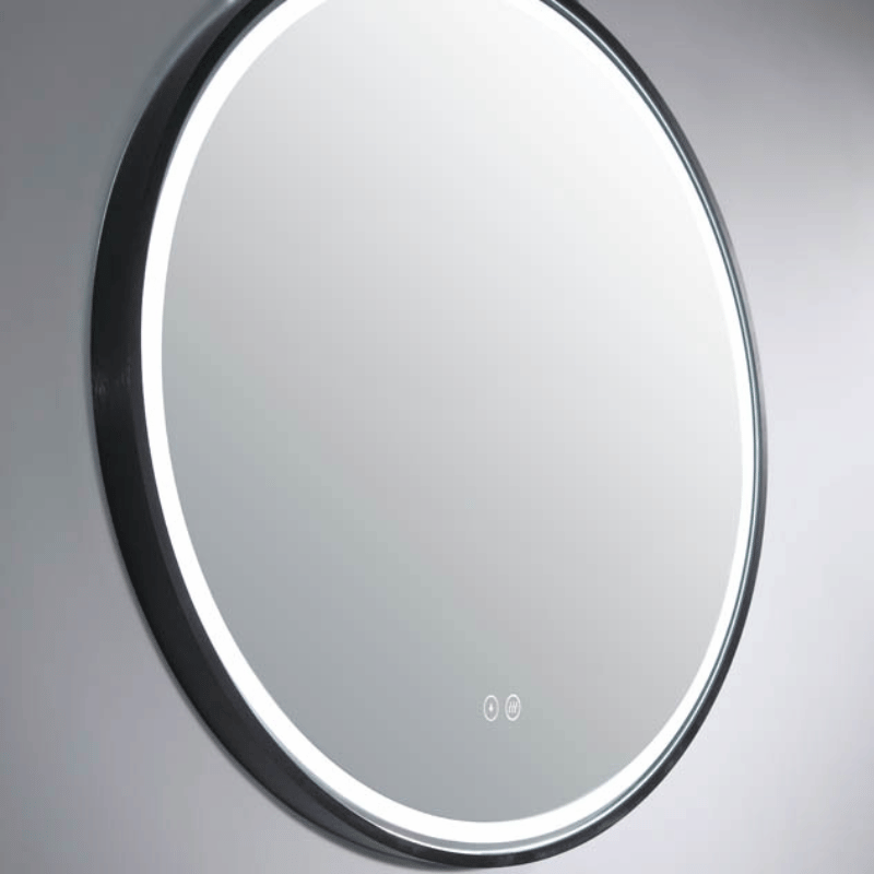 Remer 60cm x 60cm / Matte Black / Demister S60D-MB
