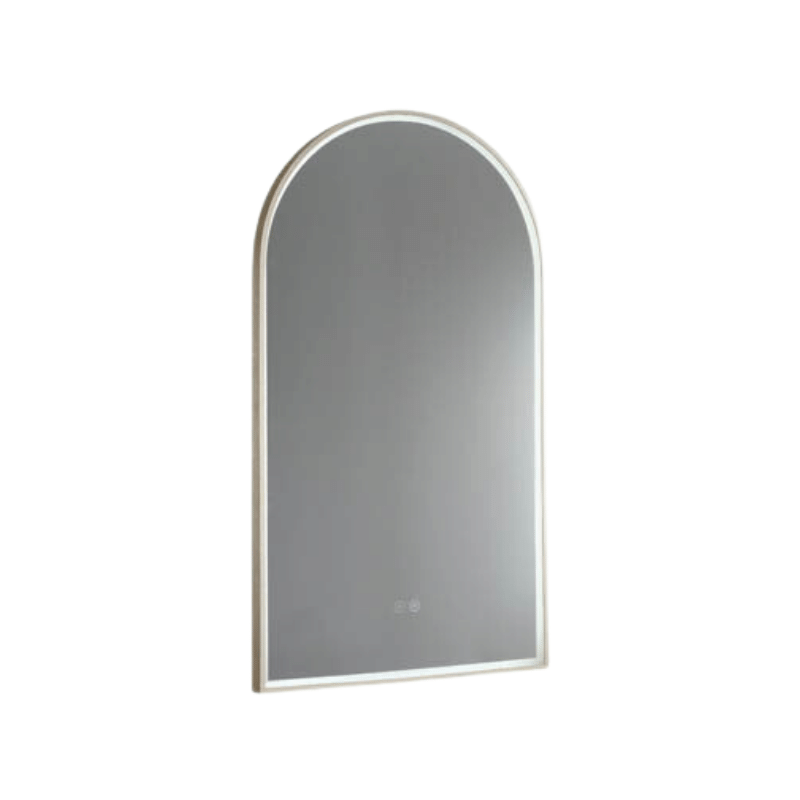 Remer Remer Arch 500D Smart LED Mirror AR50D 50 x 90cm Brushed Brass AR50D-BB