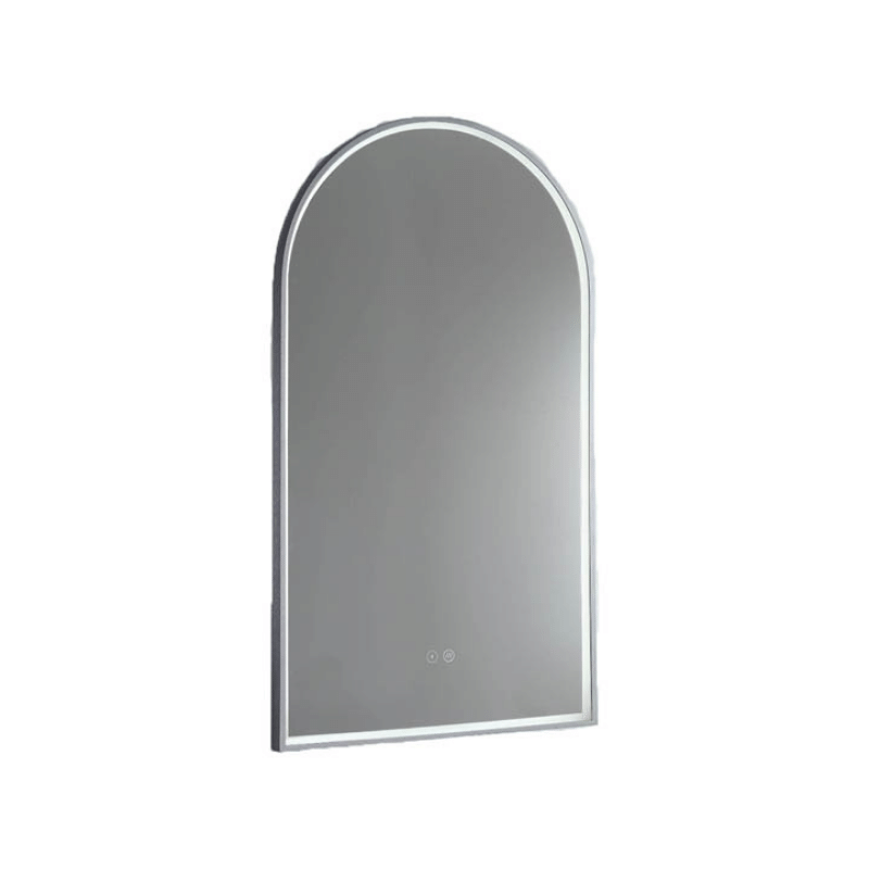 Remer Remer Arch 500D Smart LED Mirror AR50D 50 x 90cm Gun Metal AR50D-GM