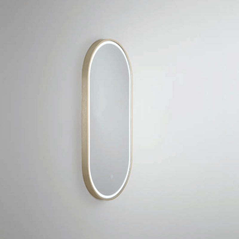 Remer Remer Gatsby LED Mirror G4590D / G60100D - Free Shipping Brushed Brass / 60cm x 100cm G60100D-BB