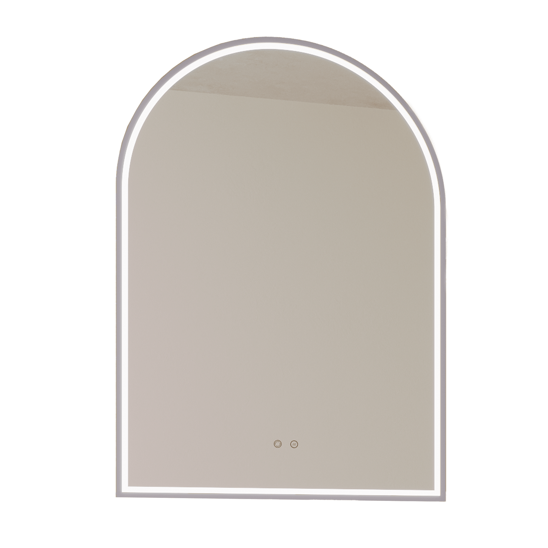 Remer Remer Great Arch 700D LED Mirror GAR70D - Free shipping Brushed Nickel GAR70D-BN