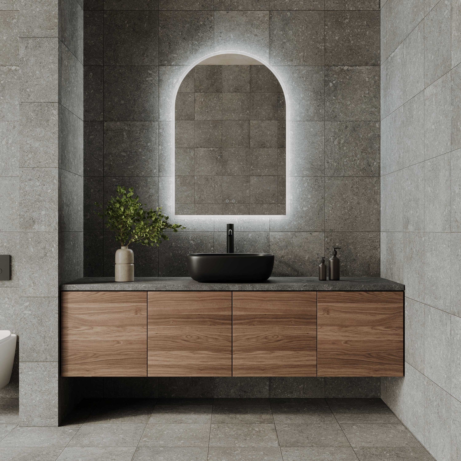 Remer Remer Great Arch 700D LED Mirror GAR70D - Free shipping Frameless GAR70D-1