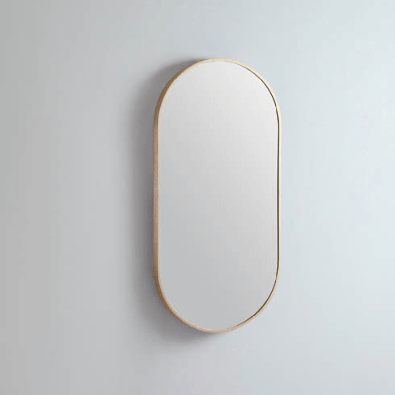 Remer Remer Modern Oblong Mirror MO4691/MO46121 - Free shipping 46cm x 91cm / Brushed Brass MO4691-BB