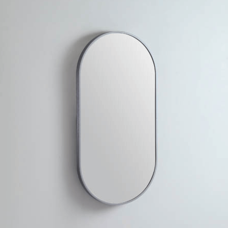 Remer Remer Modern Oblong Mirror MO4691/MO46121 - Free shipping 46cm x 91cm / Gun Metal MO4691-GM