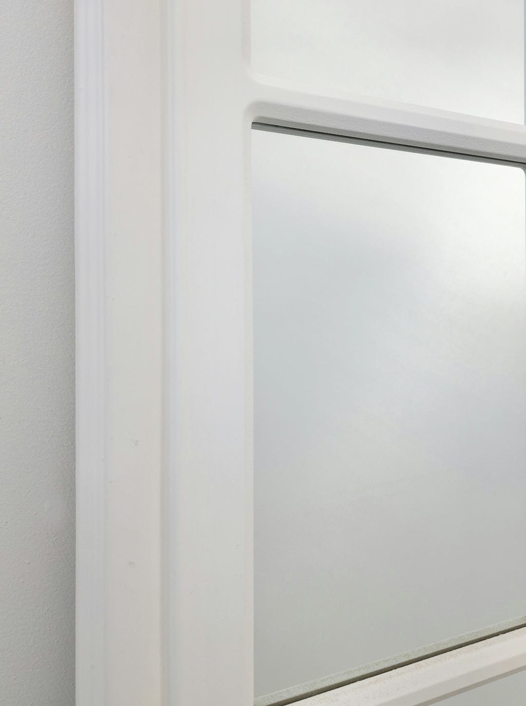 Elegant Collections White Arch Window Style Mirror V292-MIRR-ARCH002