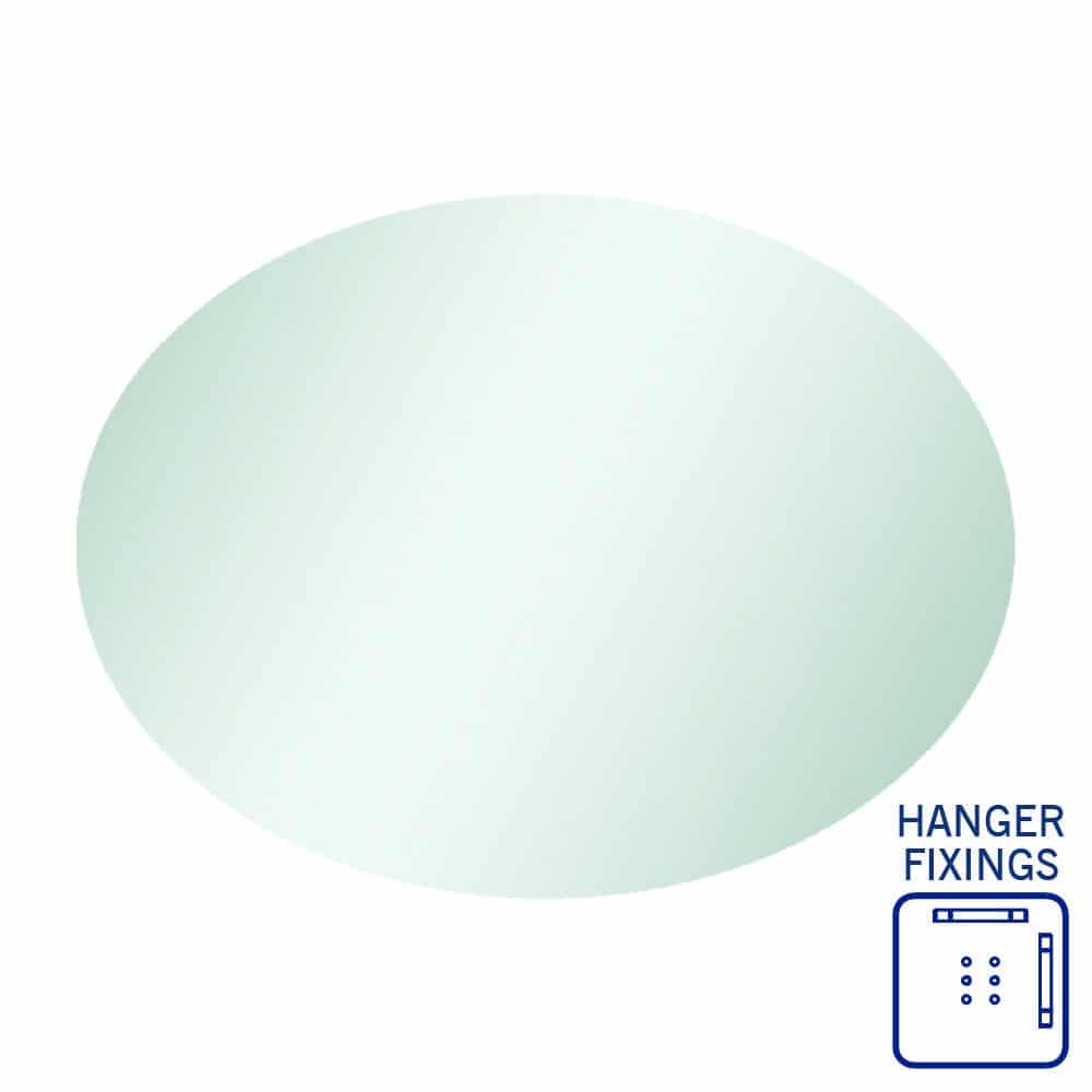 Thermogroup Ablaze Cody Oval Mirror CO6080 CO9075