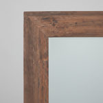 Harrison Colonial Mirror Dark Wood