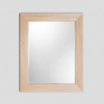 Rowan Woodland Mirror Textured Wood Frame